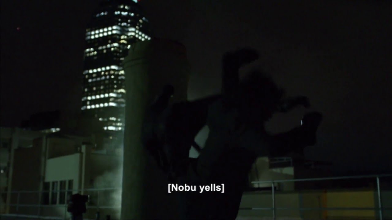 Daredevil and punisher vs hand final fight scene