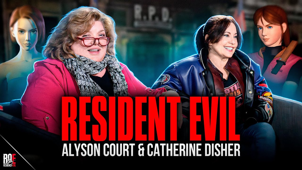 RESIDENT EVIL || Interview w/ JILL VALENTINE & CLAIRE REDFIELD | Catherine Disher & Alyson Court