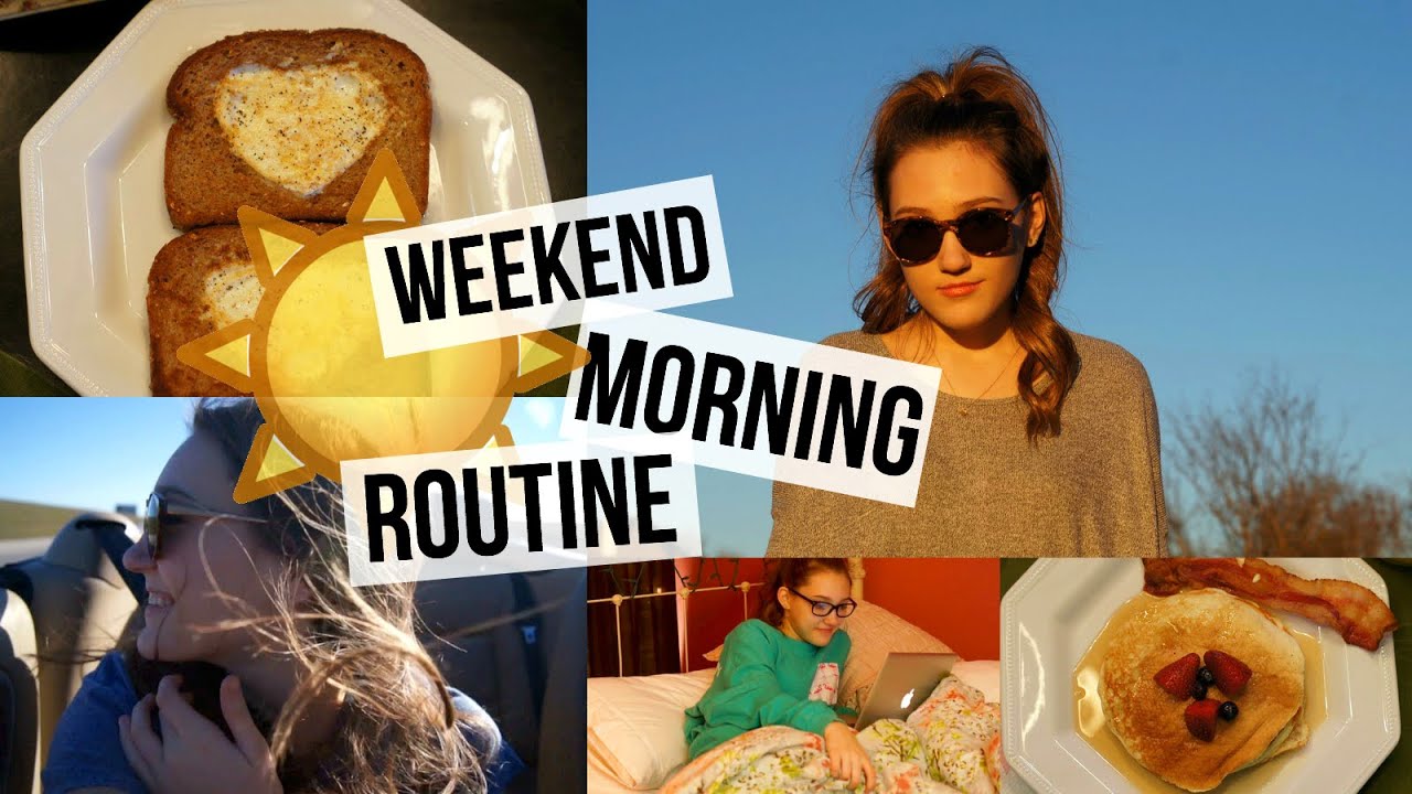 Lazy Weekend Morning Routine 2015!