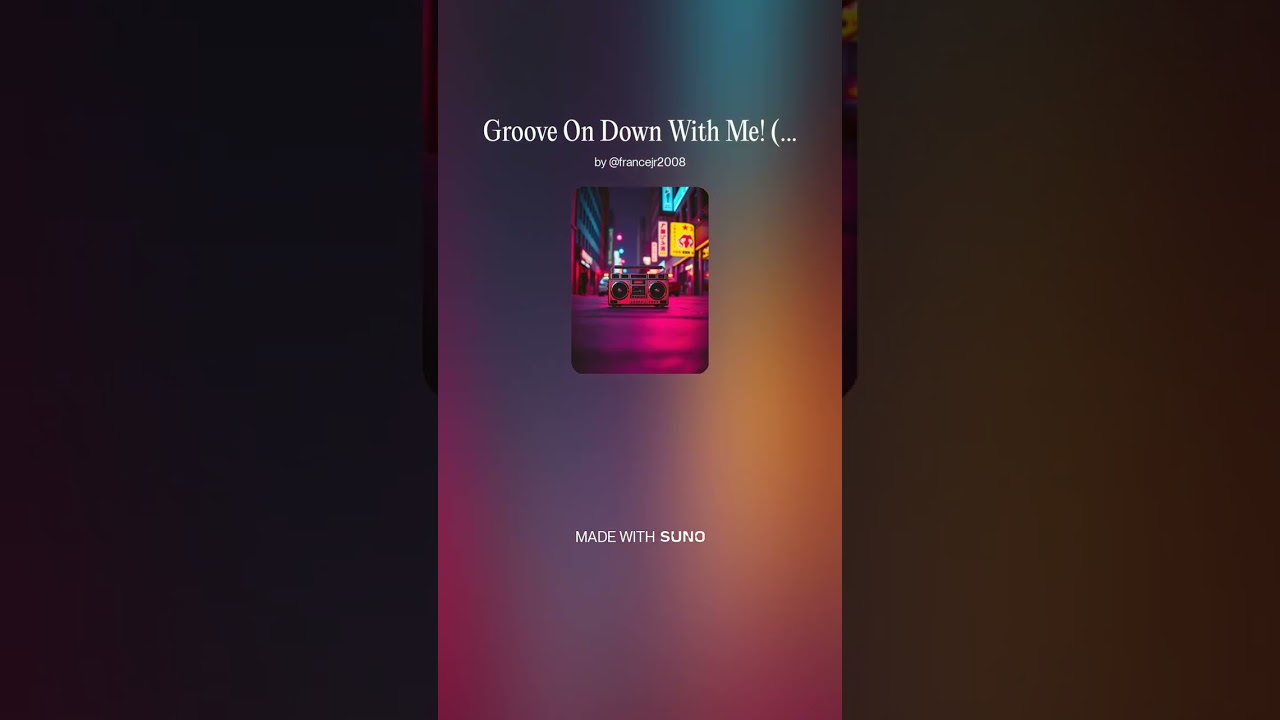 The Dark Groove Symphony - Groove On Down With Me! (Part One)