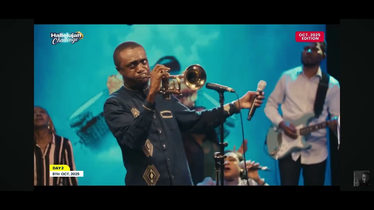 Hallelujah Challenge Day 2 - Hail my Jesus Ebube Dike - Praise and Worship Session 