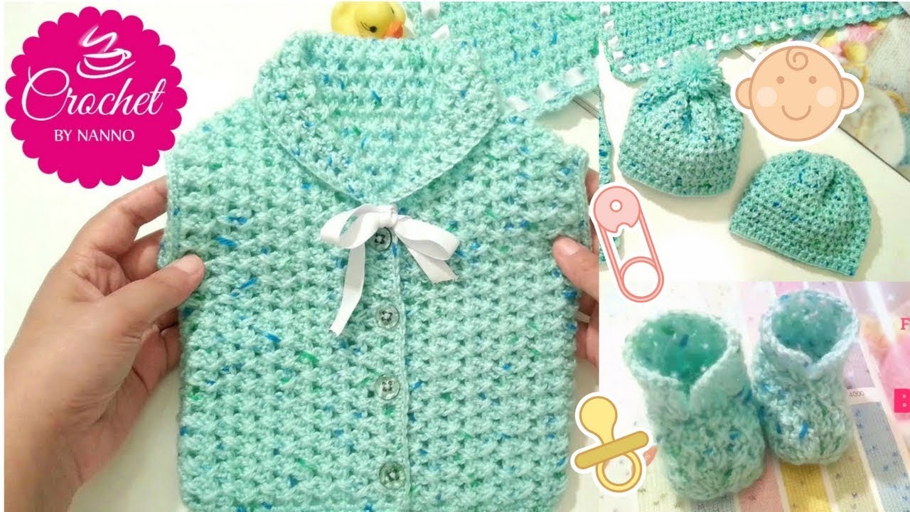 HOW TO CROCHET #1 FAST MOTIVATION BABY & CHILDREN ITEMS |☕THE CROCHET SHOP by NANNO
