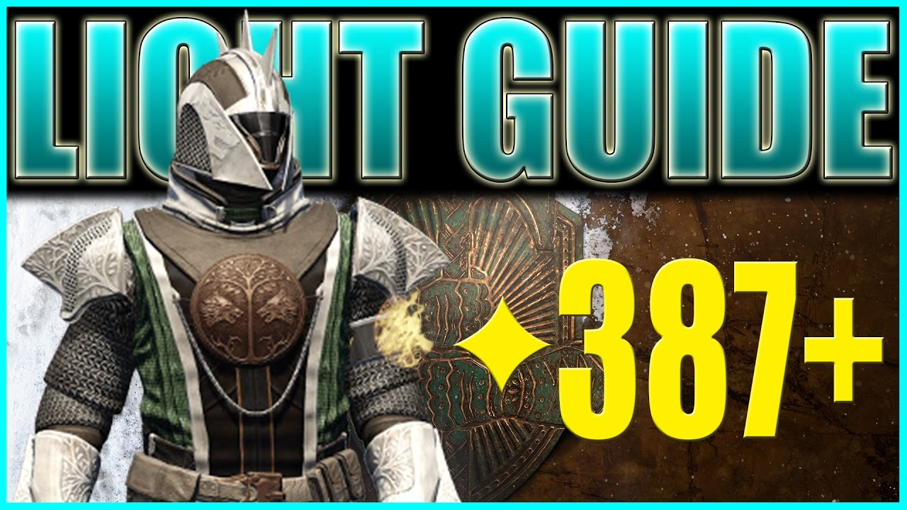 Destiny - EASY LIGHT LEVEL 387+ How to Guide (Rise of Iron)