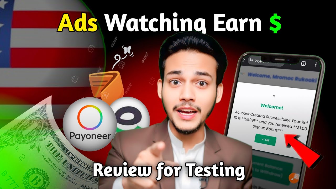 Watch Ads & Earn Money Online | Real or Fake? | Honest Review & Testing 2025