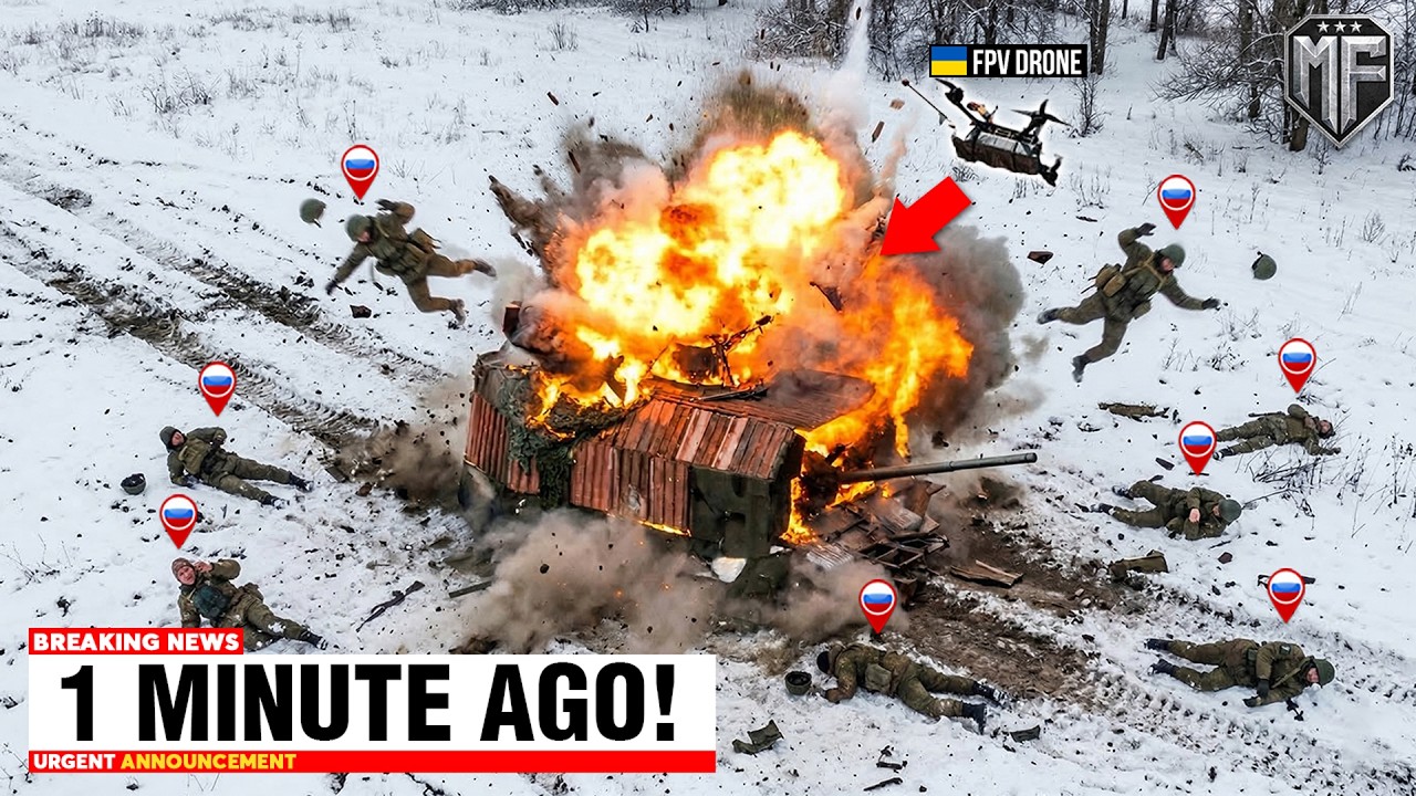 Ukrainian Drone Spotted a Russian 