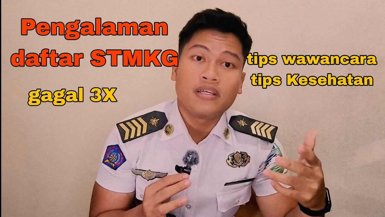 Pengalaman daftar STMKG....