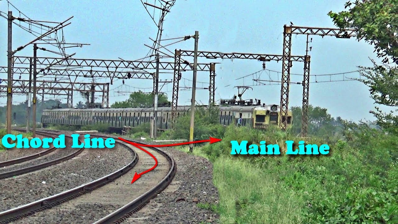 Howrah  Barddhaman Main Line & Chord Line Crossing Point Palshit | 12 Coaches EMU Train |ER