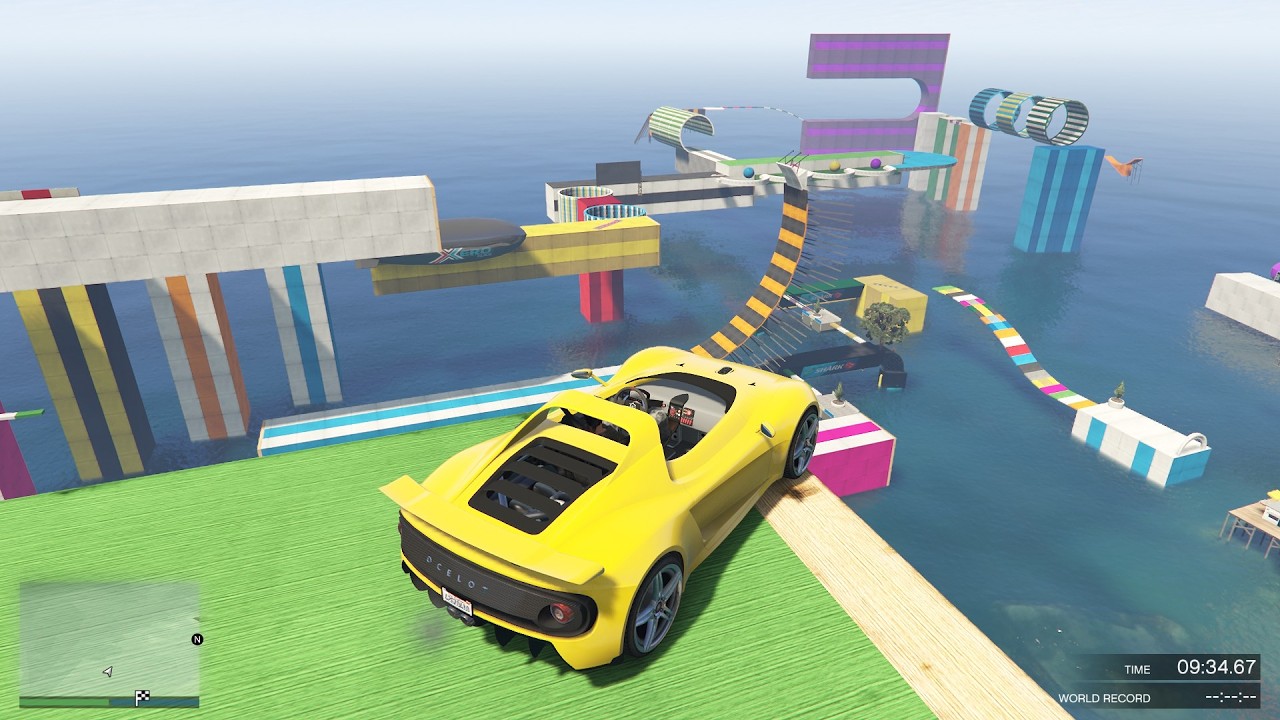 10.100%%%People Are Subscribe My Channel After See This Parkour Race GTA5!!!