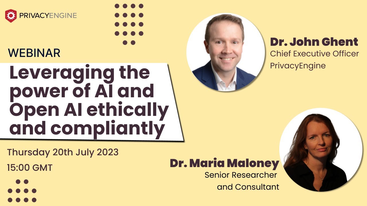 Leveraging the power of AI and open AI ethically and compliantly
