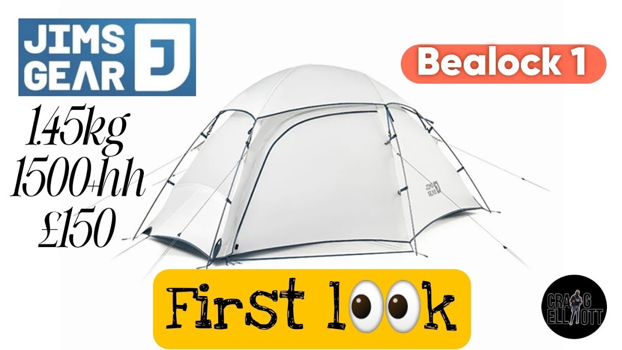 Naturehike Jim's Gear Bealock 1p first look.