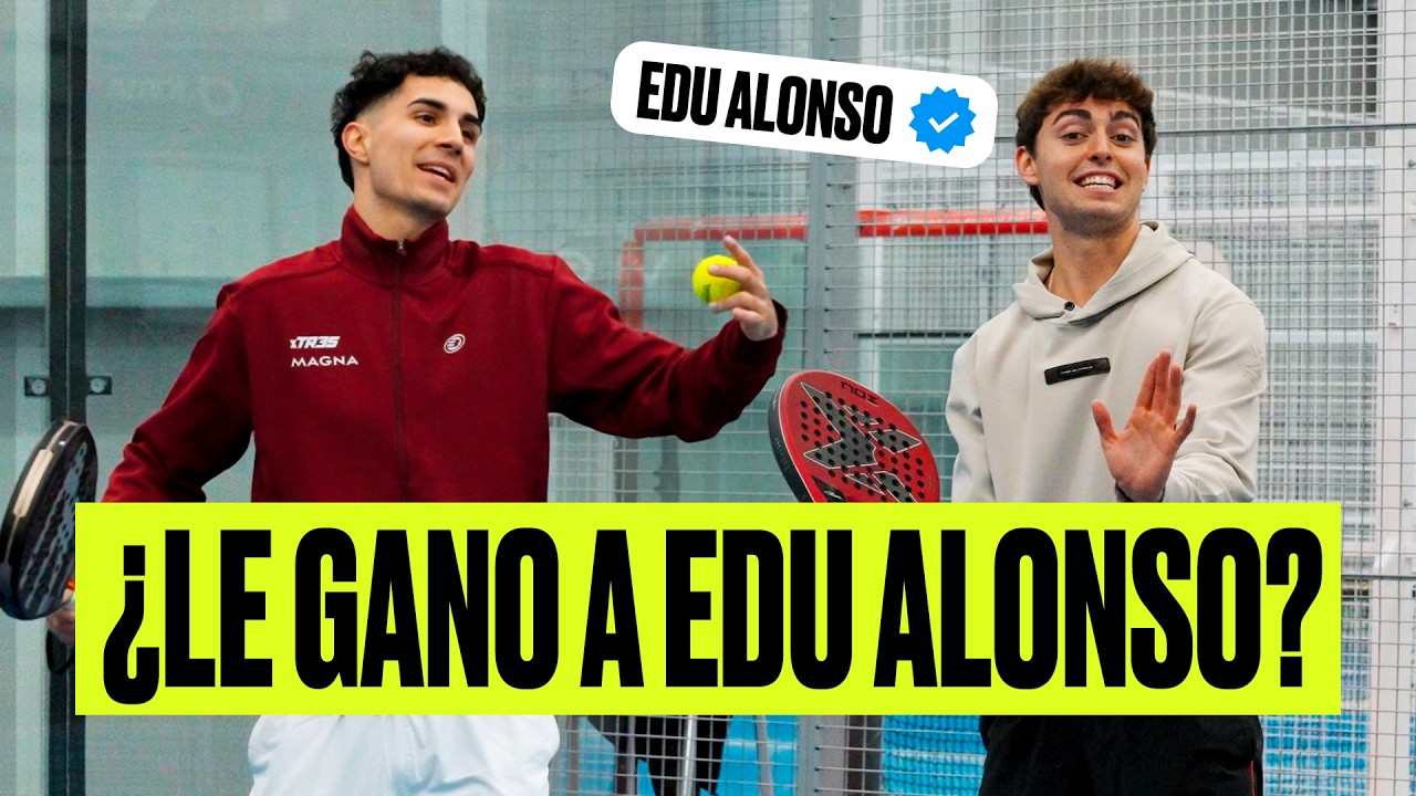 EDU ALONSO vs TRESCO - ¿Le puedo ganar un TIE BREAK a un TOP MUNDIAL? 😈🎾