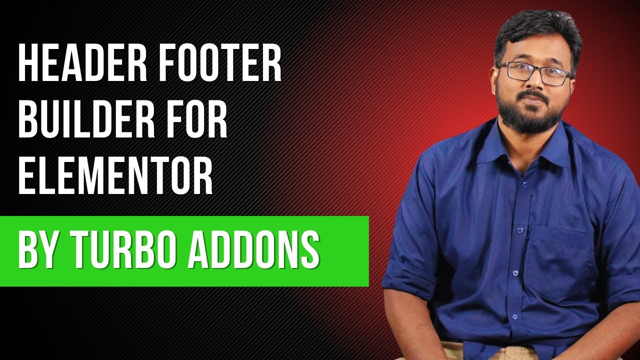 Best Free Header Footer Builder for Elementor 🔥 | Turbo Addons