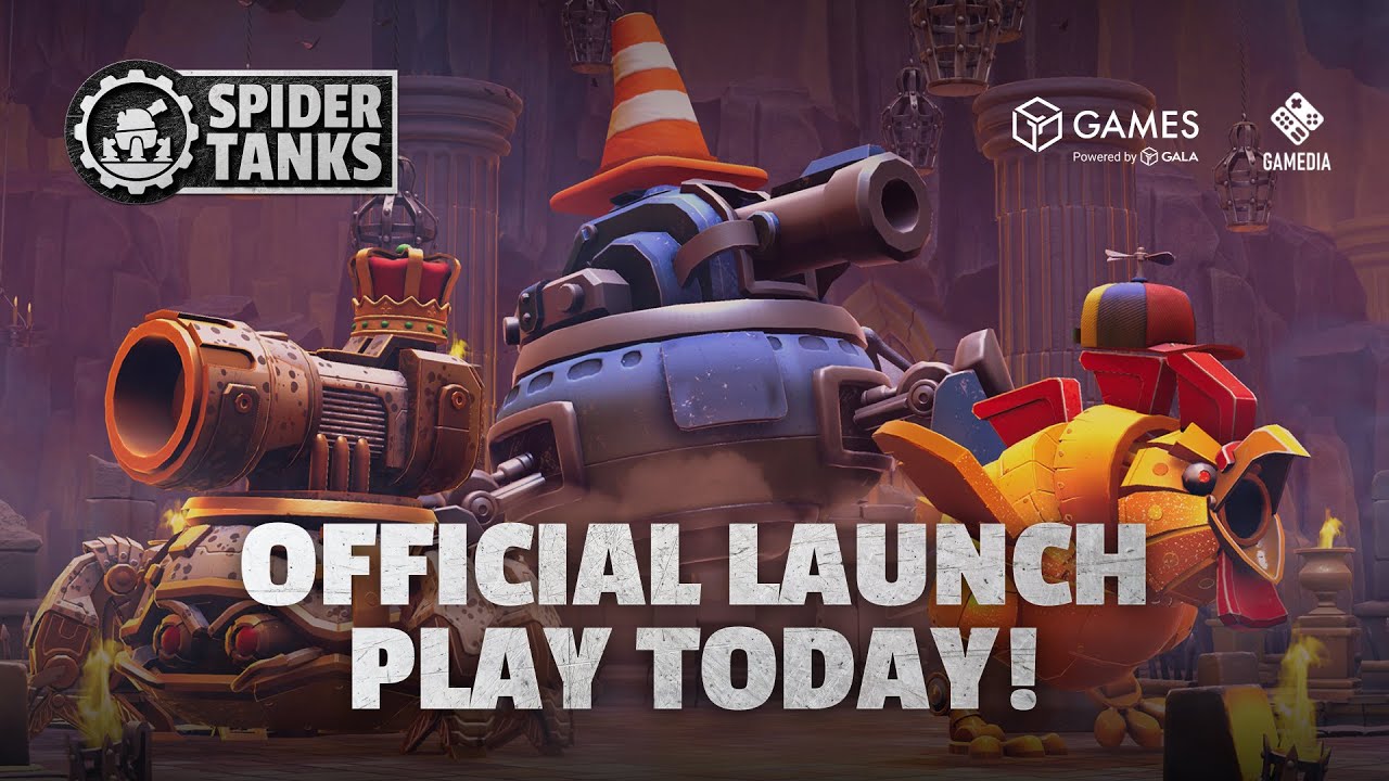 Spider Tanks Launch | Official Trailer