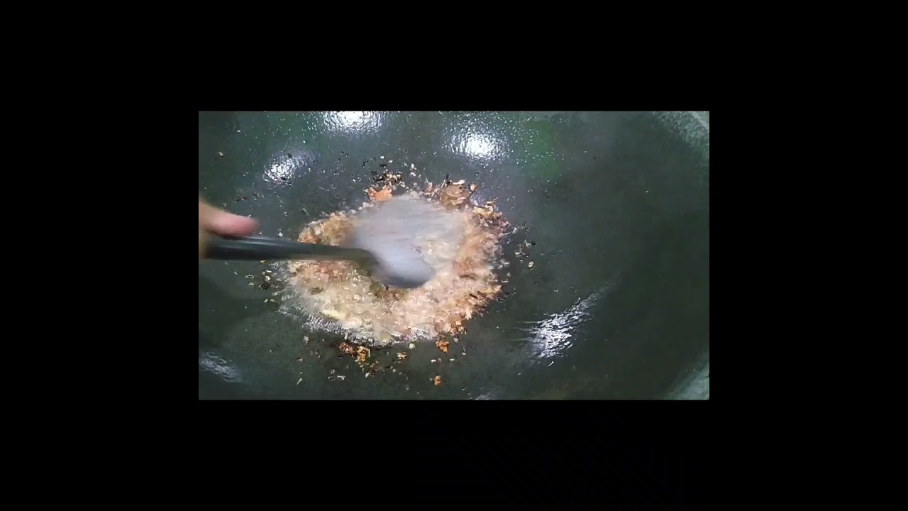 Mie goreng ori bumbu ebi