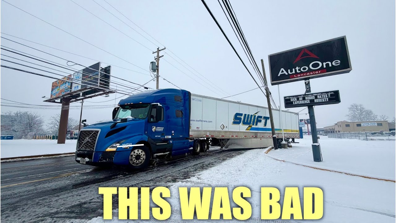 BACK TRUCKING AFTER MY DAYS OFF AND THIS HAPPENED.. |FEMALE TRUCKER VLOG