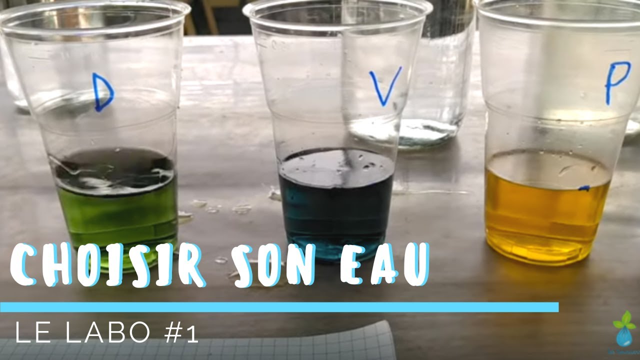 Qualité d'eau : EC et pH - LE LABO DE NICO #1