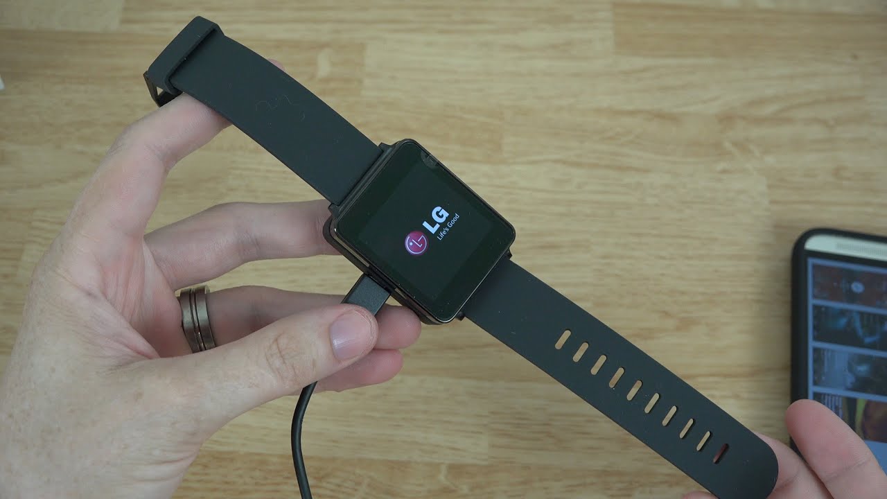 Android Wear (LG G Watch) Unboxing, Setup, and First Look!
