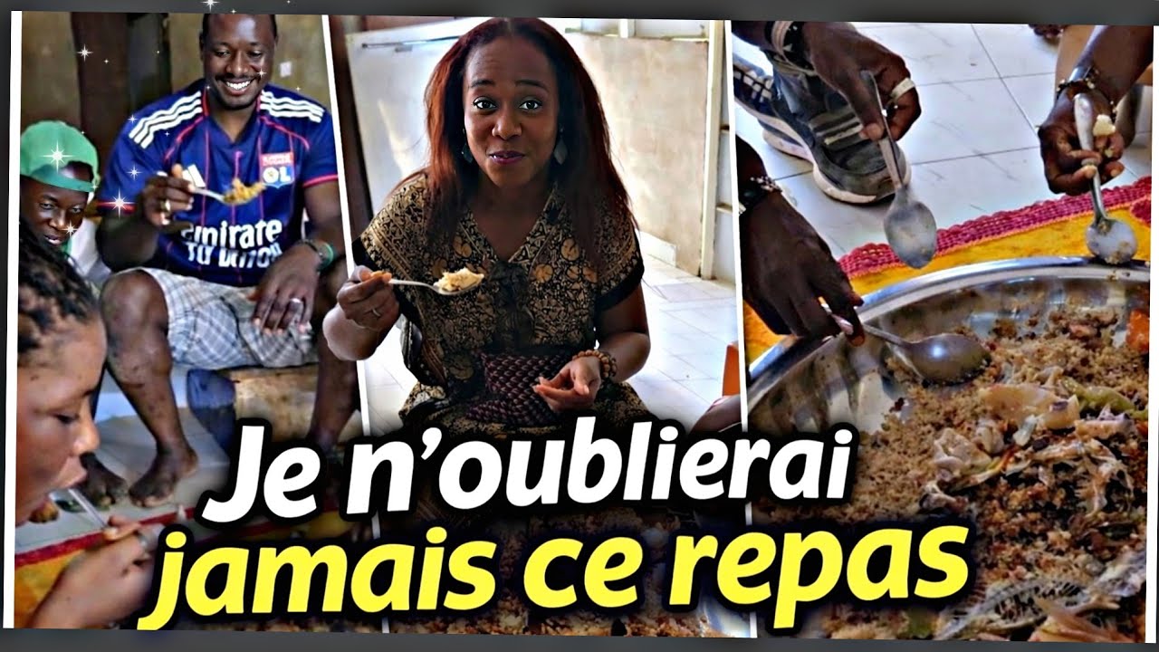 Repas surprise dans une famille sénégalaise modeste j’ai été bouleversée: amour, simplicité, partage
