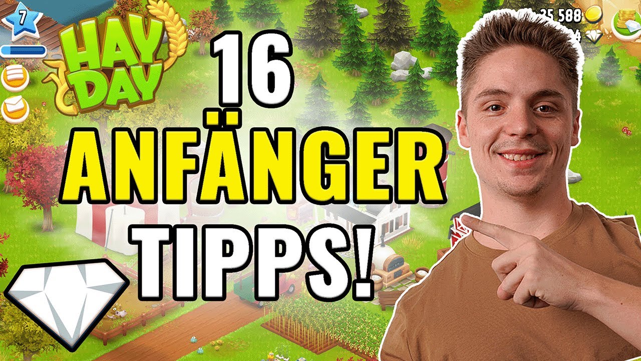 DIE 16 BESTEN TIPPS FÜR DEN ANFANG in HAY DAY 2025