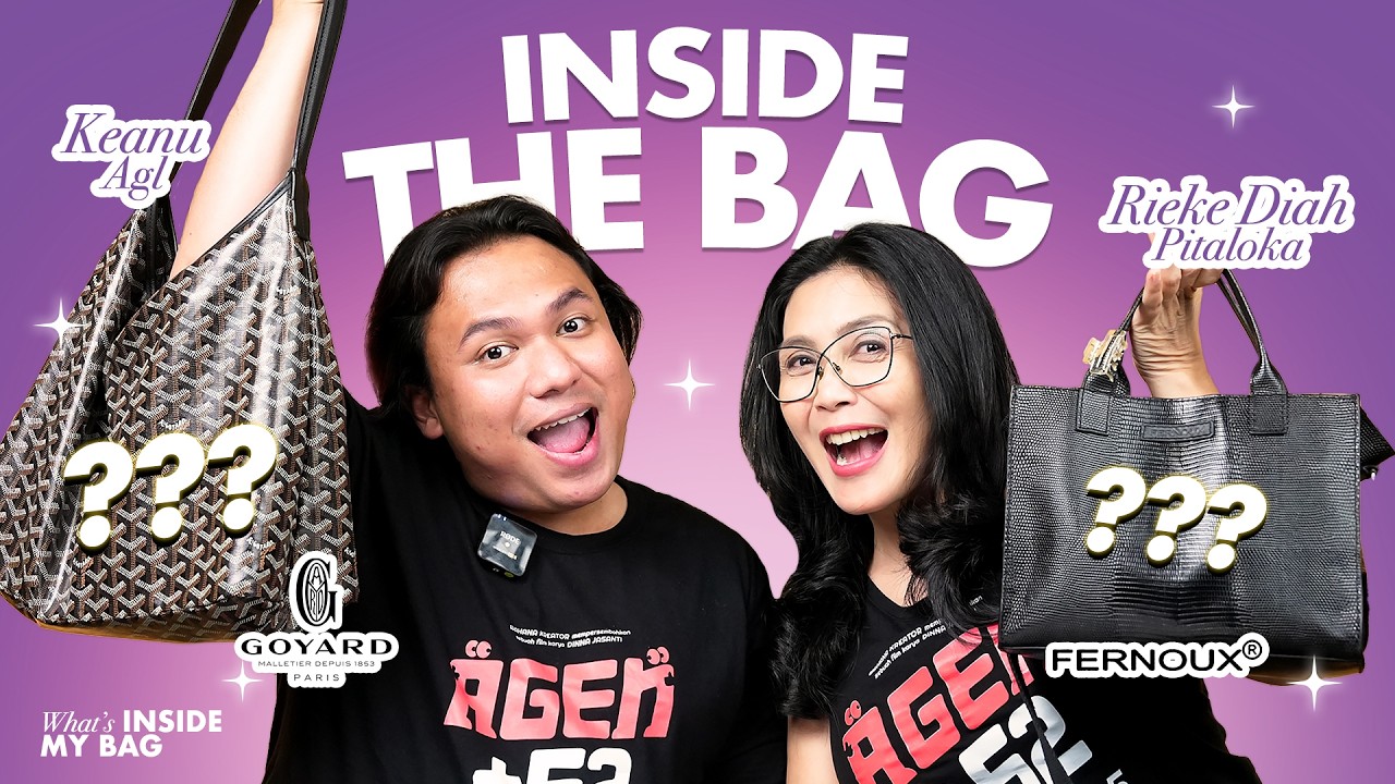 Ada Gigi Palsu & Keset?! Isi Tas Rieke & Keanu Super Random