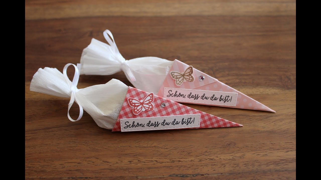 Schnelles Gastgeschenk zur Einschulung mit Stampin` UP!