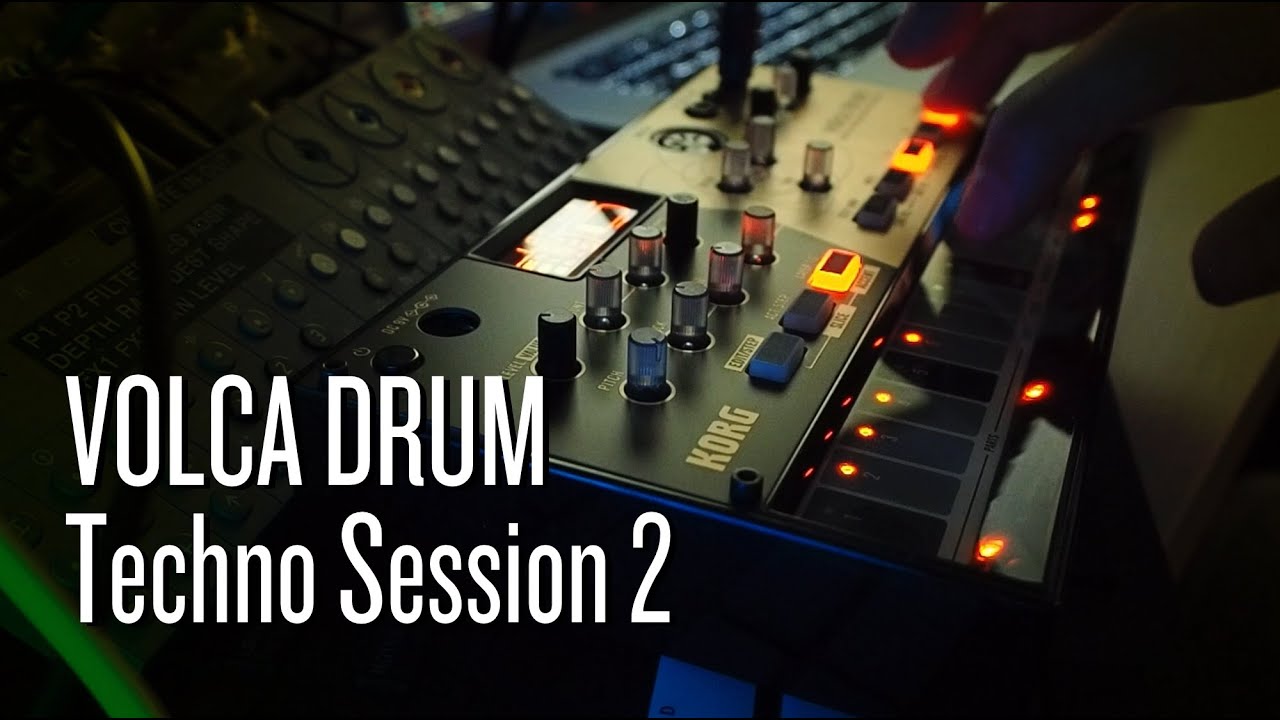 Volca Drum Techno Session 2