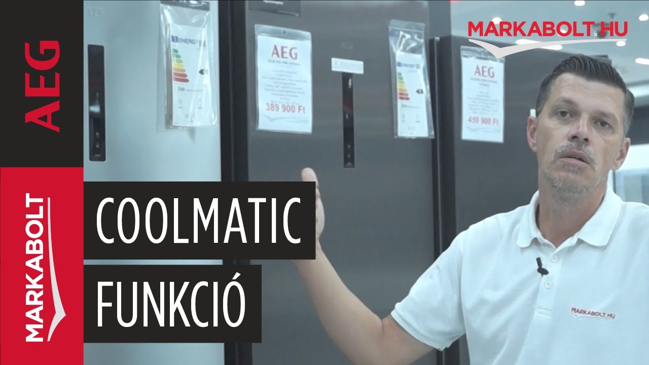 AEG hűtők &eacute;s fagyaszt&oacute;k: Coolmatic funkci&oacute; &ndash; M&aacute;rkabolt.hu