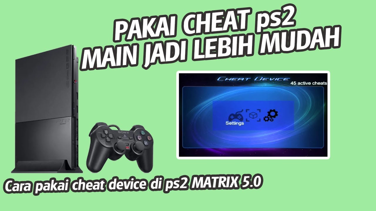 Cara pakai cheat ps2 matrix