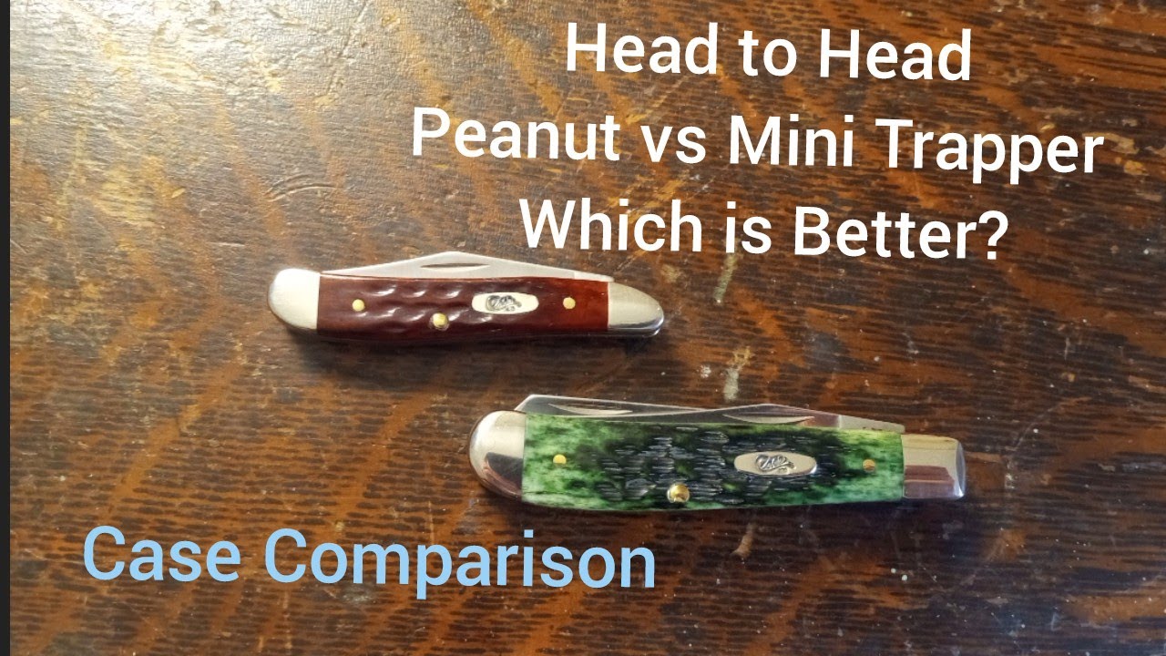 Comparison Case Peanut vs Case Mini Trapper Which is the best? 6207 vs 6220