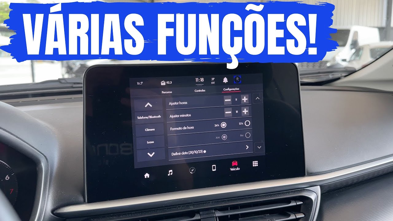 REVIEW COMPLETO CENTRAL MULTIMÍDIA FIAT PULSE DRIVE 1.3 AUTOMÁTICO 2023! VEJA SUA DIFERENÇA!
