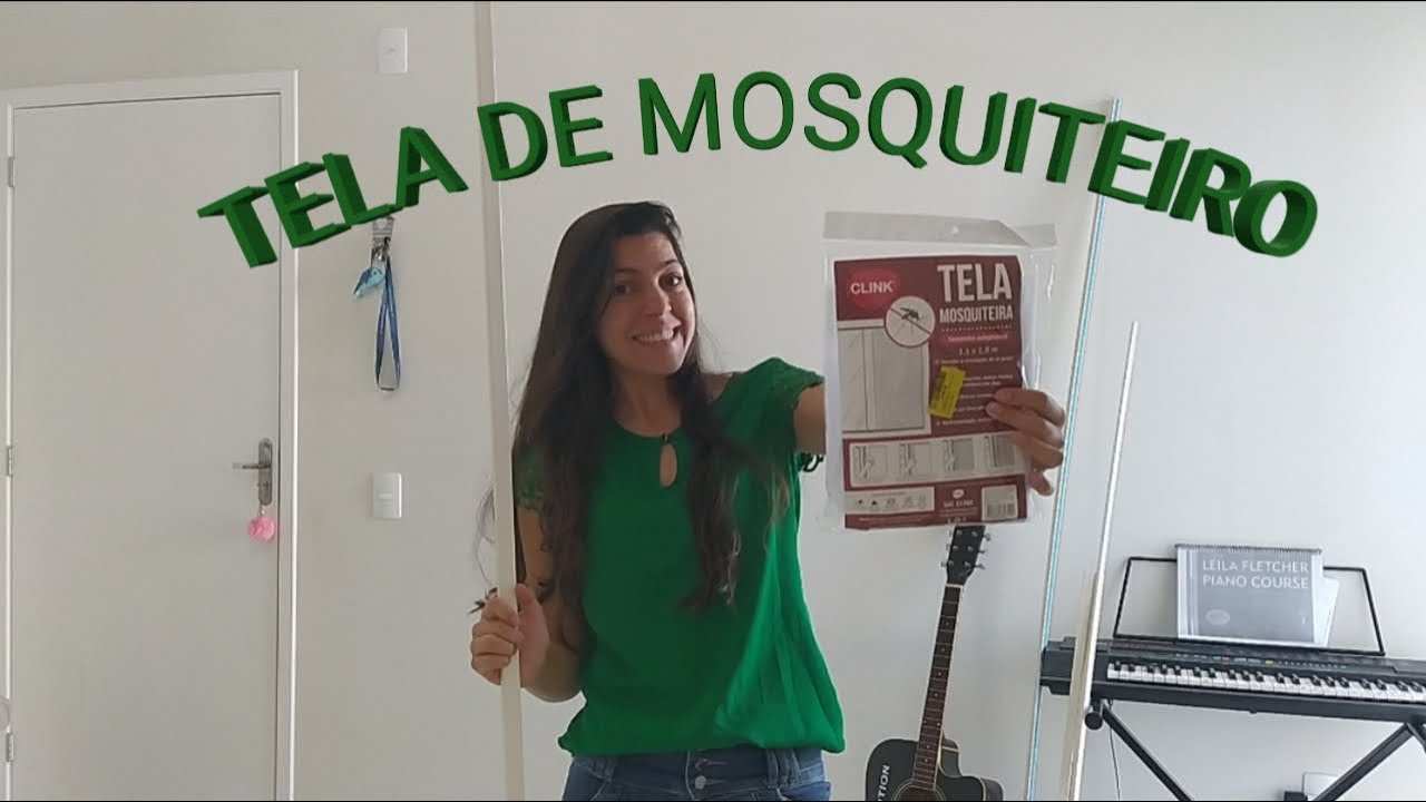 COMO FAZER TELA DE MOSQUITEIRO FÁCIL E BARATO | APARTAMENTO HM
