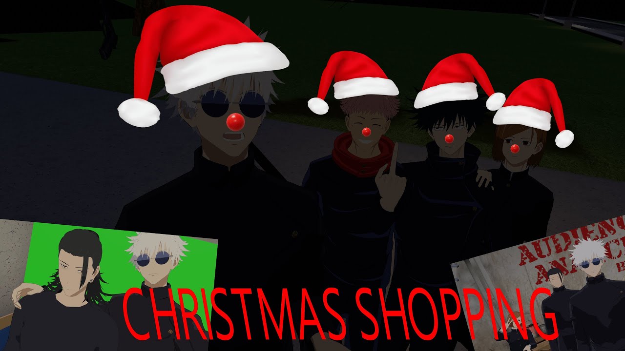 jujutsu kaisen goes xmas shopping