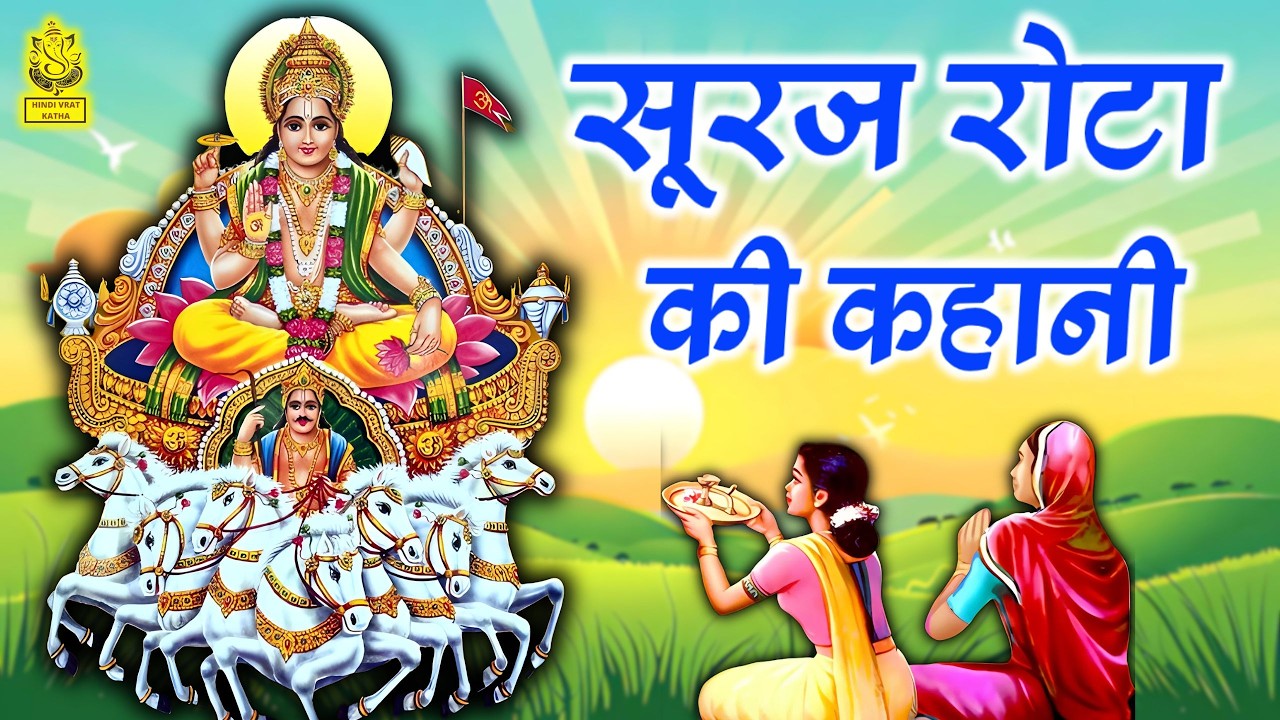 सूरज रोटा की कहानी - Suraj Ji Ki kahani - सूरज भगवन की कहानी - Gangaur Suraj Rota Ki Kahani