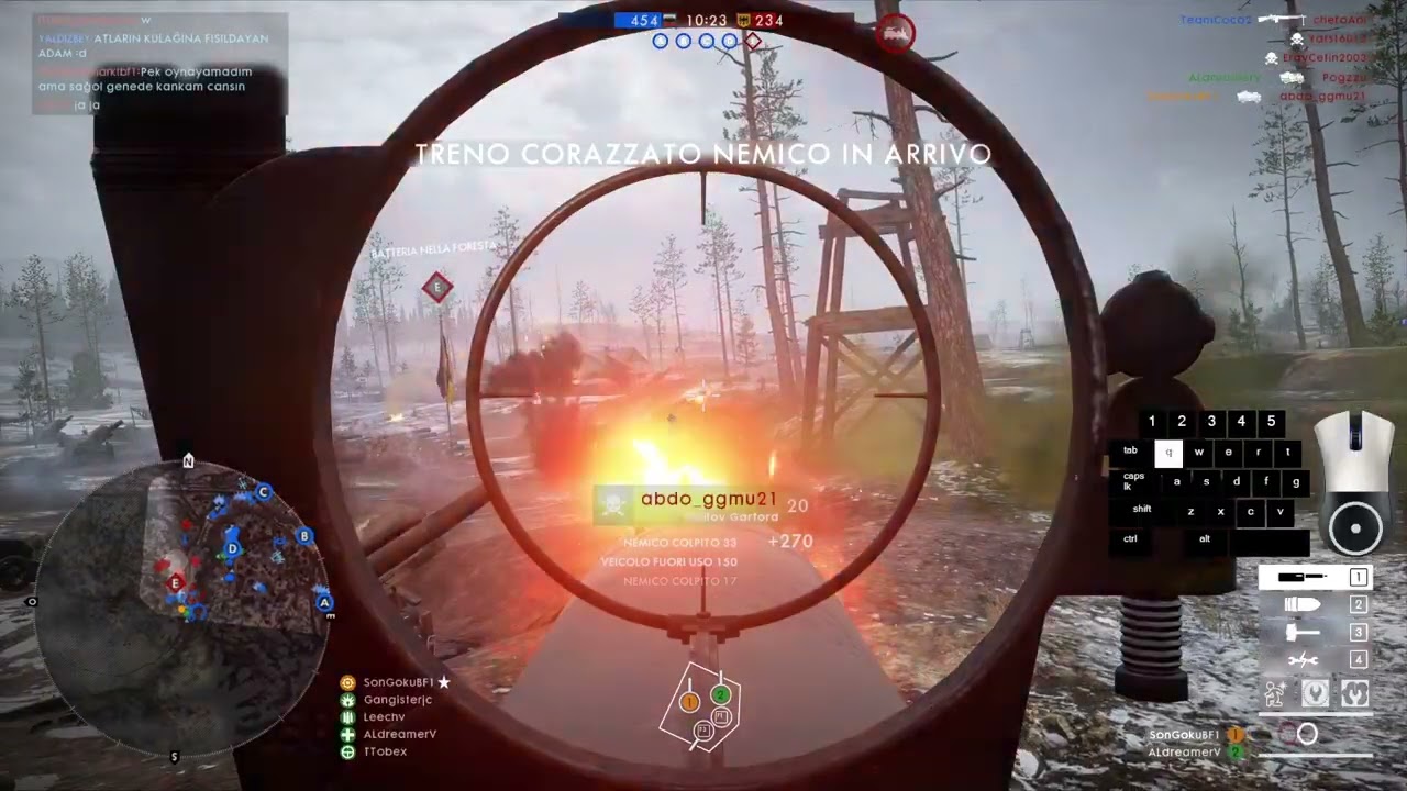 Battlefield 1 - shooting with a friend