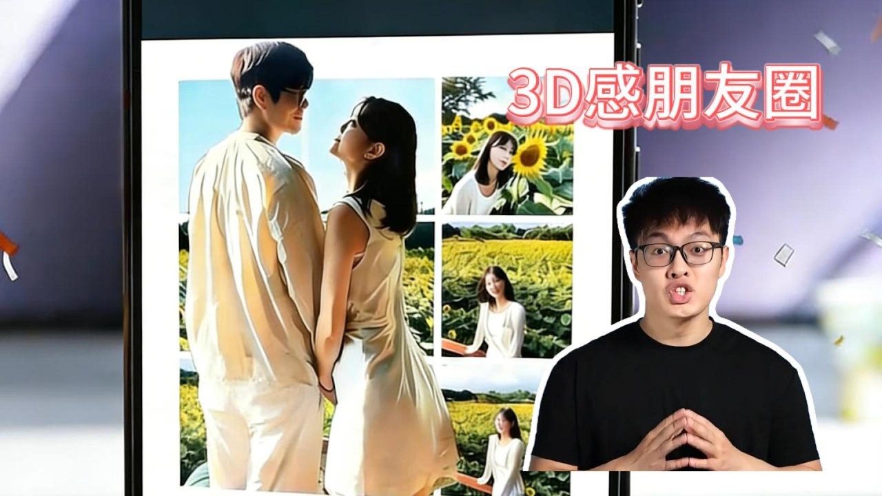 别人的朋友圈平平无奇，你的朋友圈“3D立體”！这个iPhone隐藏功能，免费还装杯。