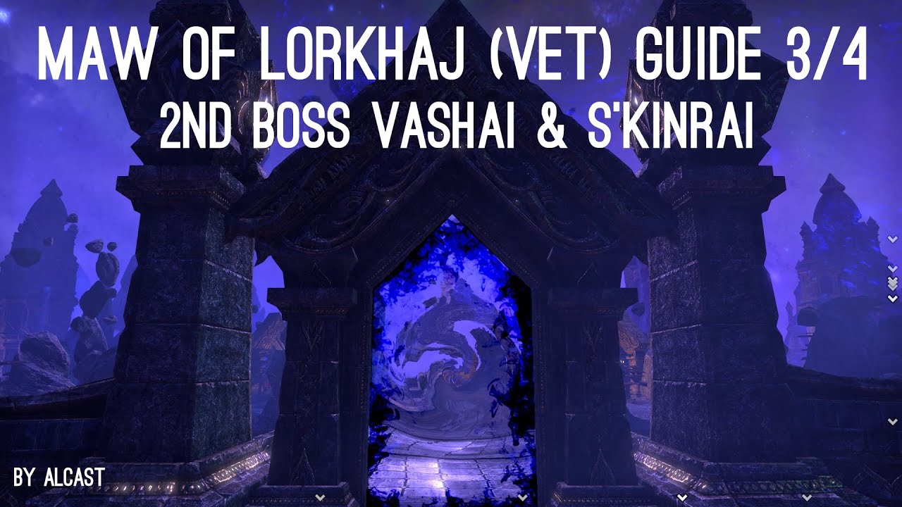 Maw of Lorkhaj vet Guide 3/4 - 2nd Boss Vashai & S'kinrai - Elder Scrolls Online ESO