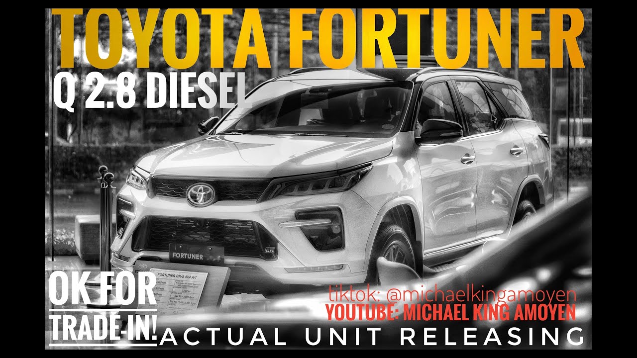 Toyota Fortuner Q 2025 2026 Actual Unit Releasing