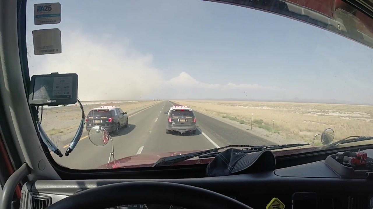 Mała Burza Piaskowa w New Mexico