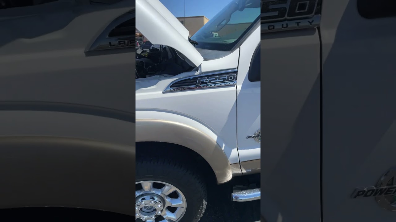 2012 Ford F250 6.7L Turbo Diesel Operator Control Regen #Ford #diesel #superduty #explore #tiktok