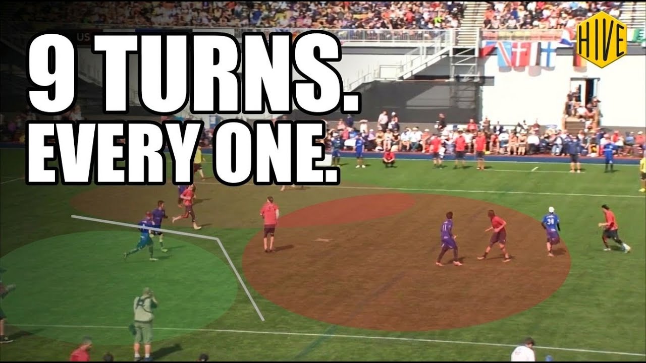 WUGC 2016 финал: анализ каждой потери диска — США против Японии