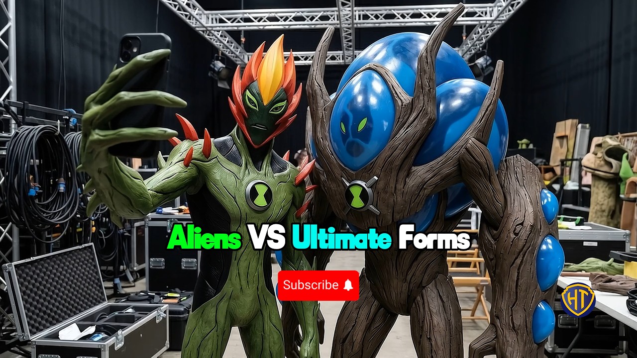 Alien Force vs Ultimate Aliens in Real Life 😳 (Ultra Realistic 4K)