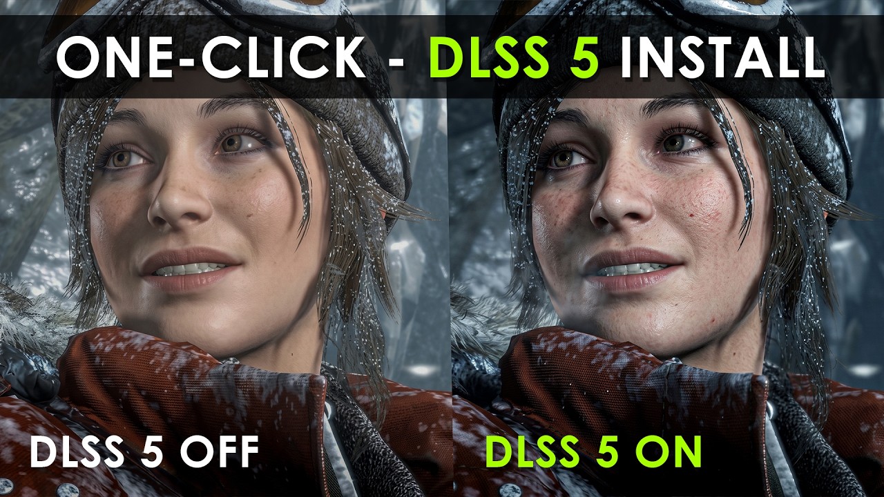 One-Click DLSS 5 Install in Any Game (RTX 20, 30, 40, 50 Series)