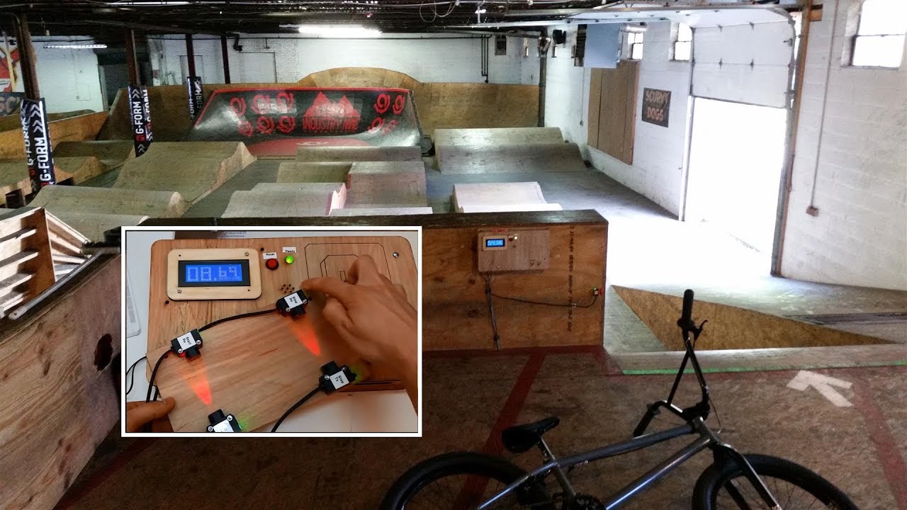 Arduino Lap Timer for BMX Pump Track