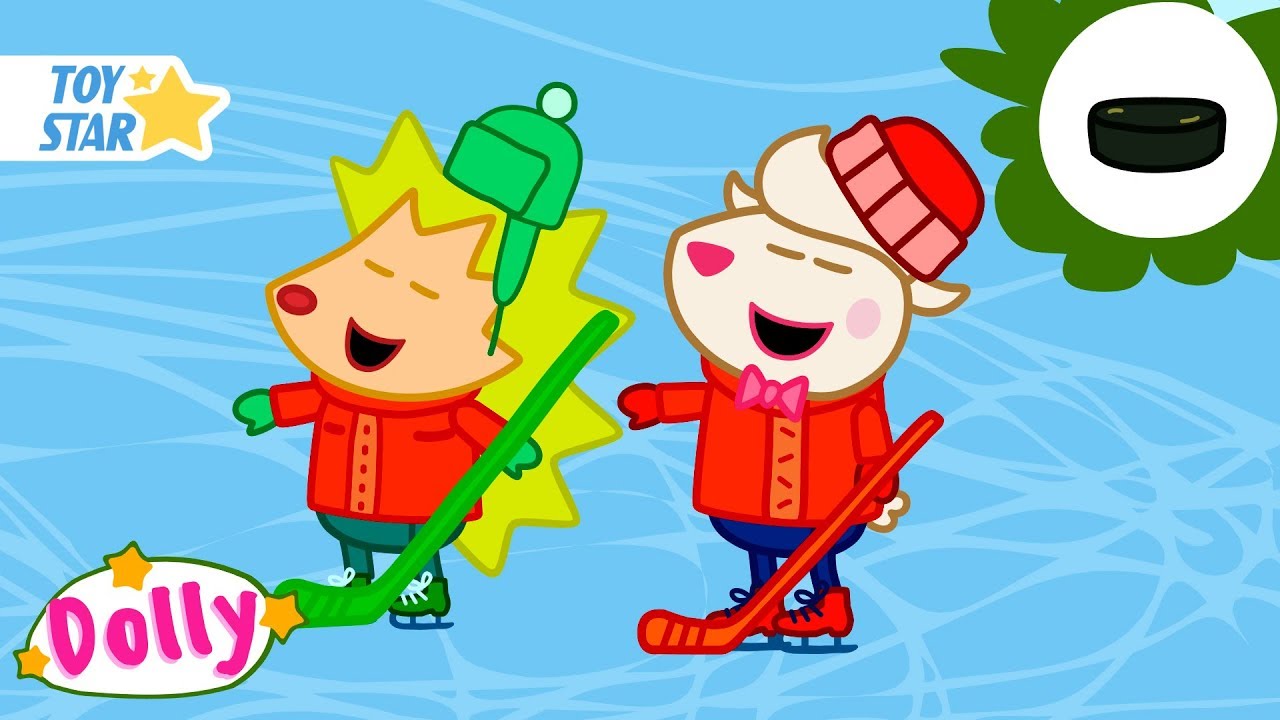 Dolly And Friends | Jolly Hockey | Season 3 | Funny New Cartoon for kids | Episodes #44