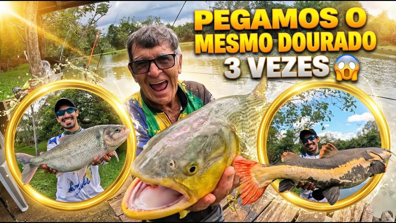 DOURADO, PIRARARA, TUCUNA, MATRINXÃ, TAMBA DO LADO DE SETE LAGOAS (1:30h DE BH)