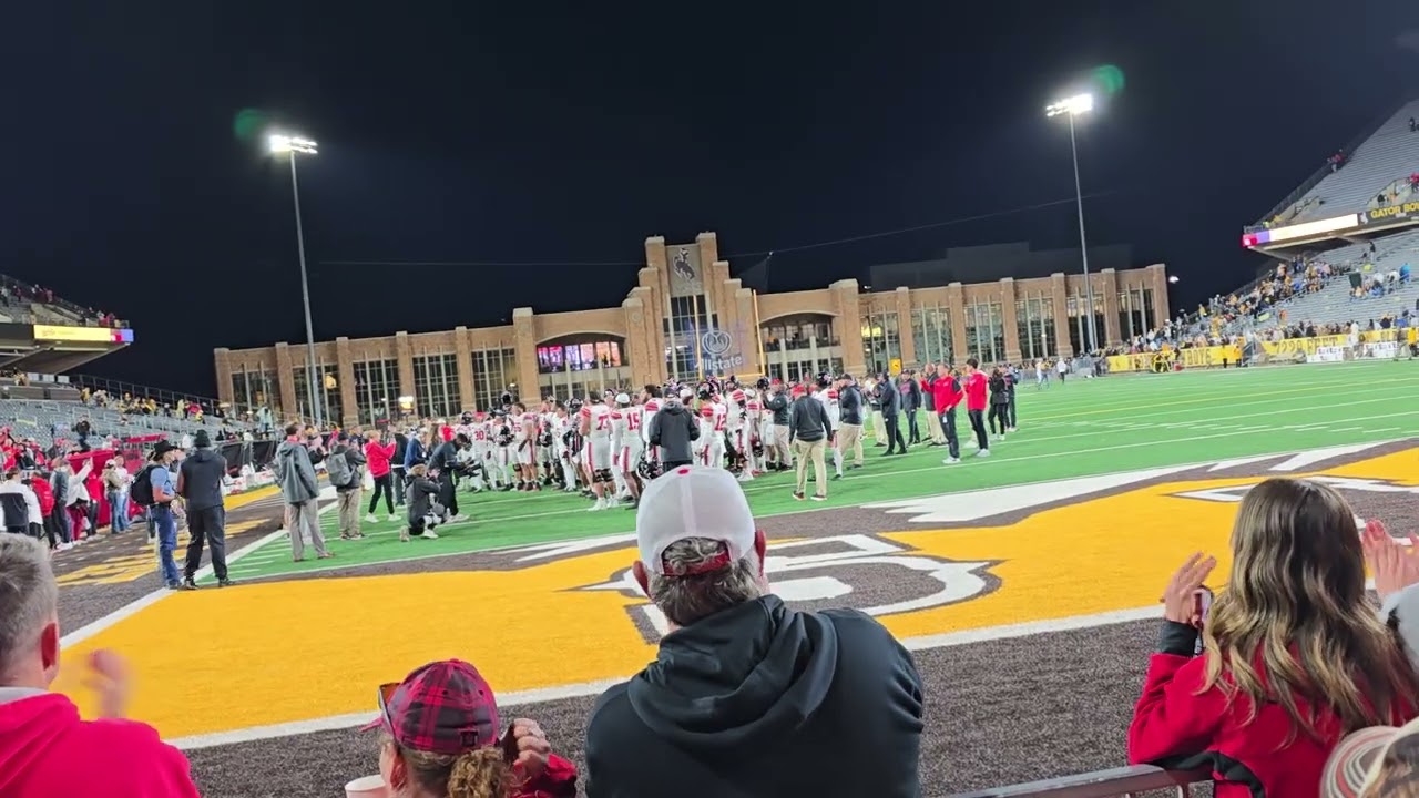 Utah @ Wyoming - Utah Man Fight Song!!