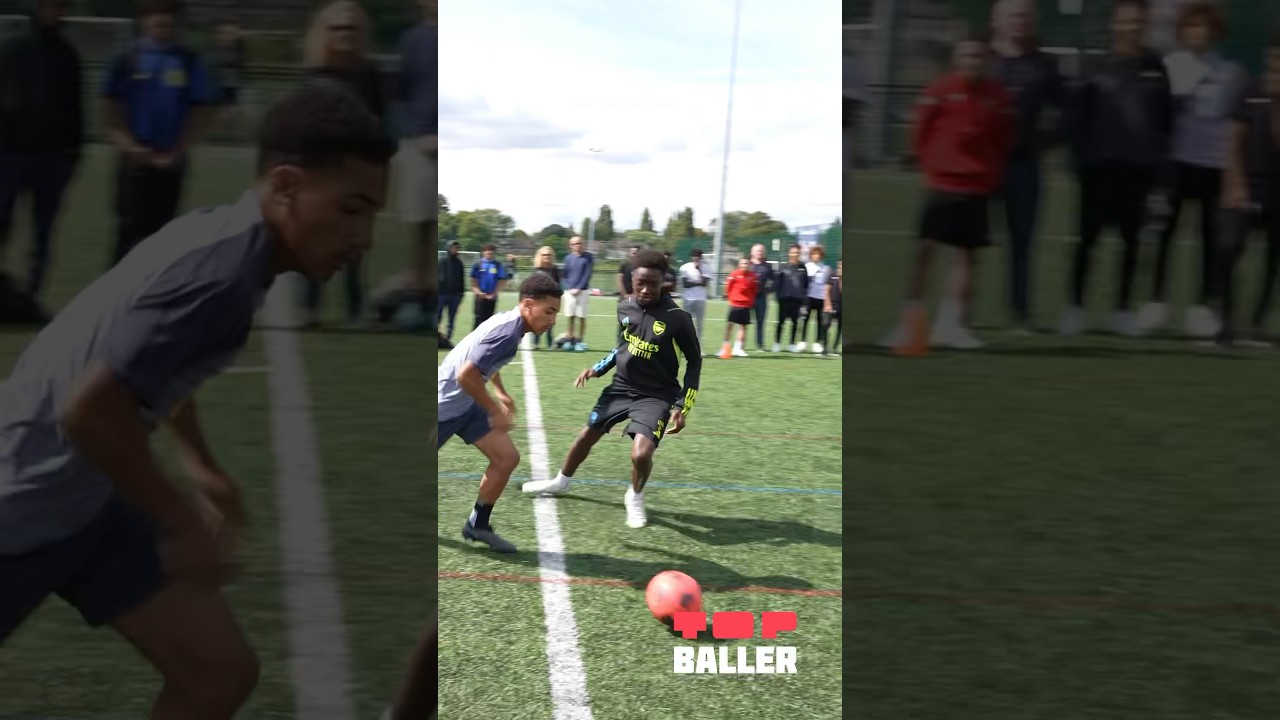 Arsenal v Tottenham U16&rsquo;a academy ballers 1v1 #arsenal #tottenham #london #football