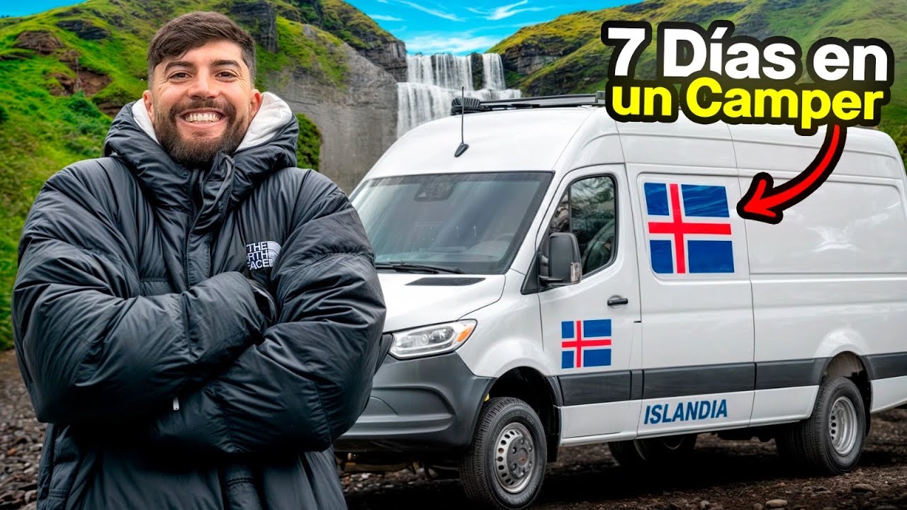 Recorrí ISLANDIA 🇮🇸 en CAMPER durante 7 DÍAS