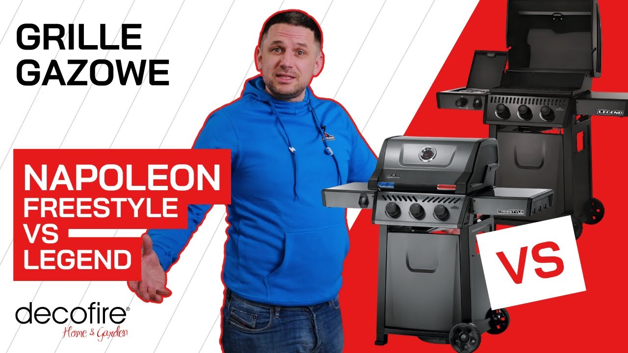 🔥 Grille gazowe: Napoleon Freestyle vs Napoleon Legend | DECOFIRE