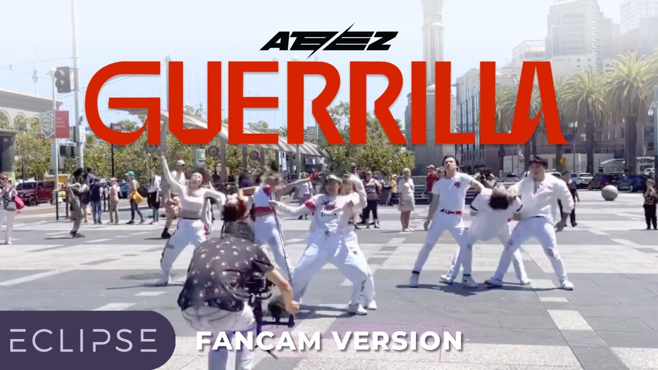 [ECLIPSE FANCAM] ATEEZ  (에이티즈) - ‘Guerrilla’ Dance Cover Filming Fancam